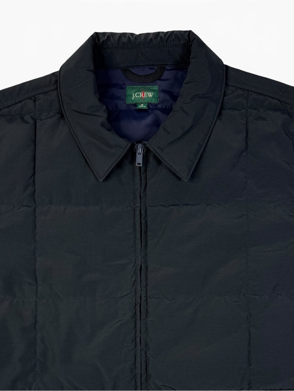 J.Crew Men’s PrimaLoft Box Quilt Insulated Jacket Black Medium NWOT Never Worn - Picture 10 of 11